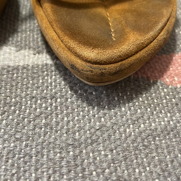 Vintage Prada Suede Wedge Sandals 38 - Picture 7 of 8